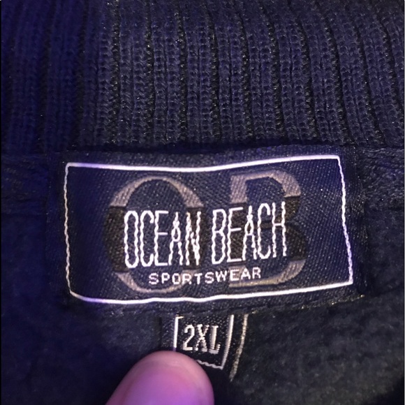 Ocean Beach Colorado themed Varsity Jacket - Size 2XL - Picture 6 of 6